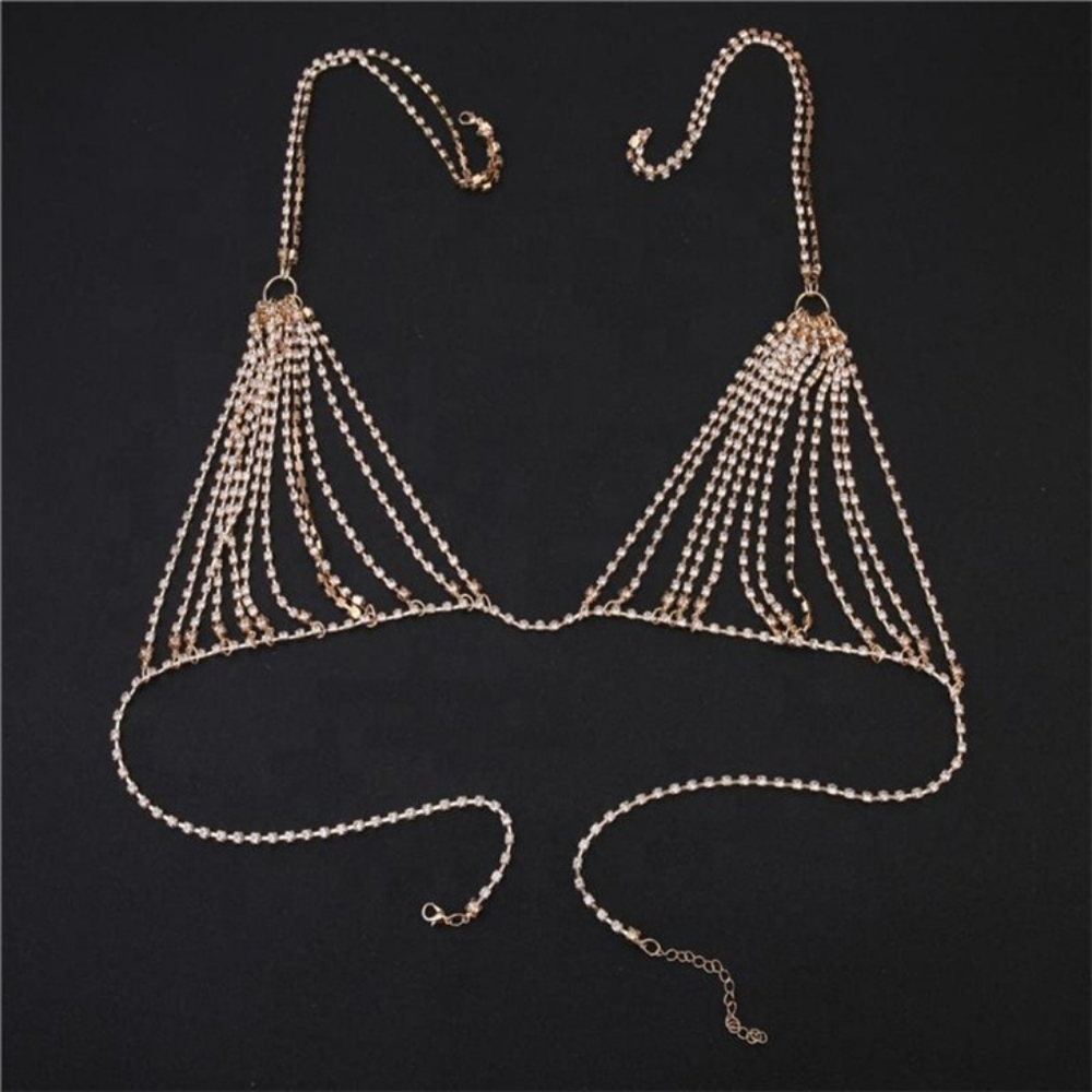 Rhinestone bra - Picture 2 of 2